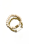 Duo Bracelet Set | Gold