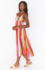 Fling Midi Dress | Getaway Stripe