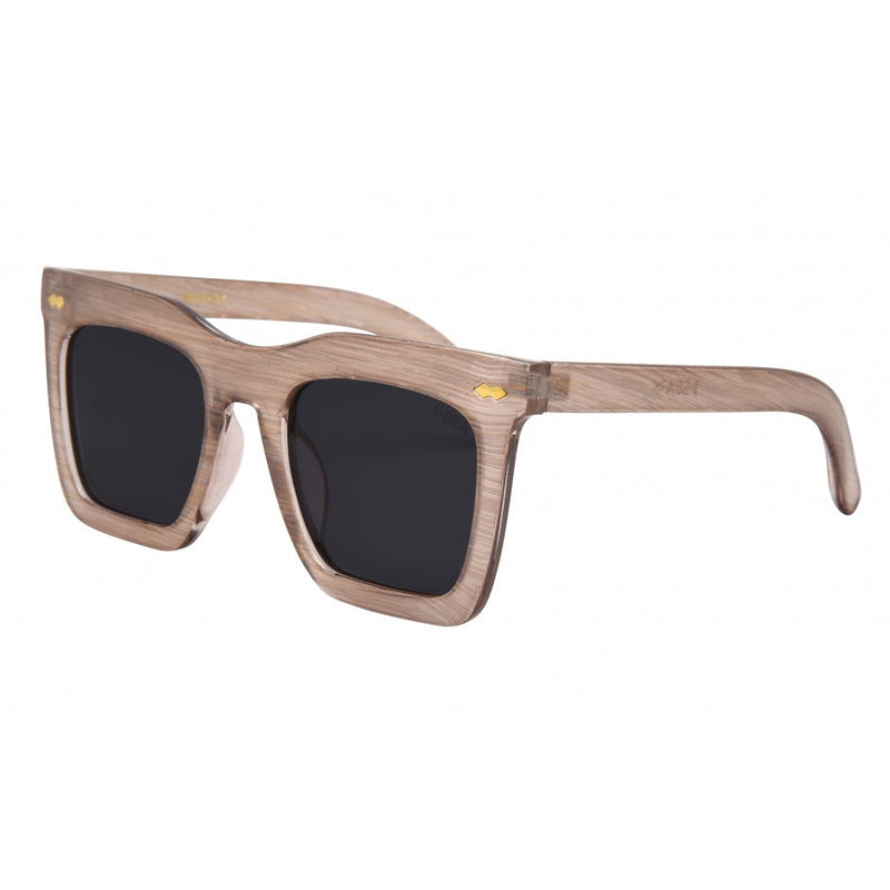 Maverick Sunglasses | White Gold Smoke
