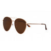 Charlie Sunglasses | Gold + Brown Polarized
