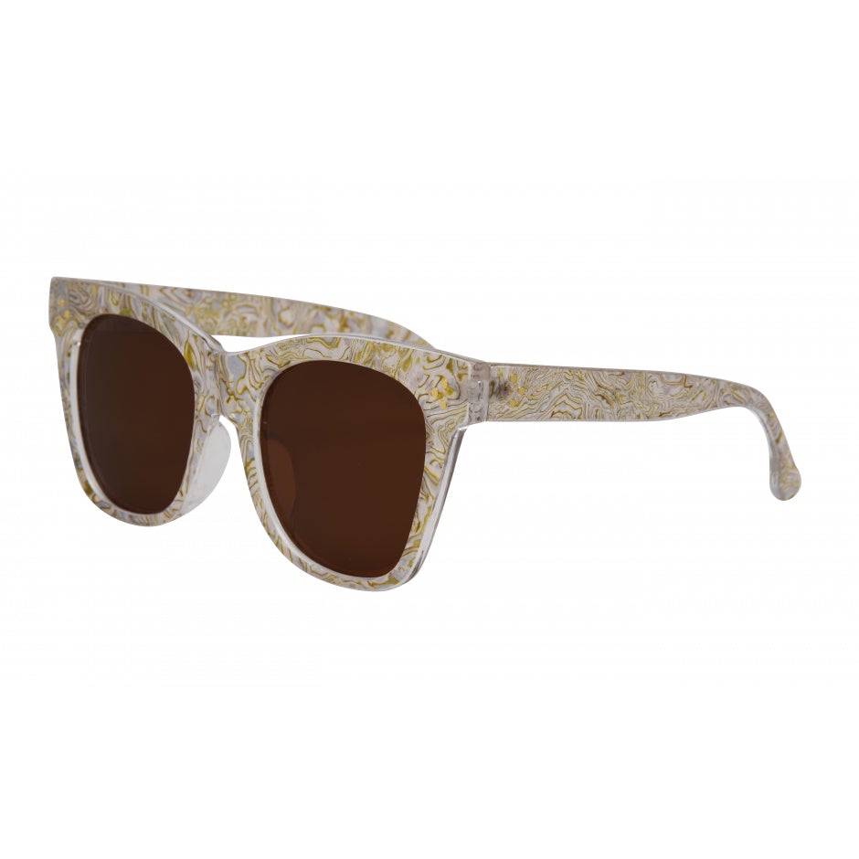 Stevie Sunglasses | Sea Pearl Brown