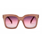 Waverly Sunglasses Pink | Pink Polarized Lens