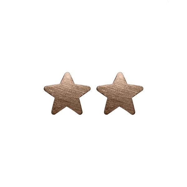 Lana Star Stud Earrings | Chocolate