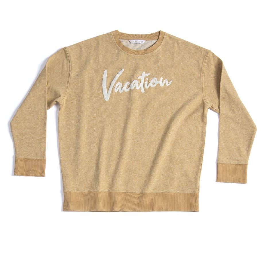 Yellow sales vacation sweatshirt