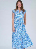 Delia Dress | Floral Blueberry