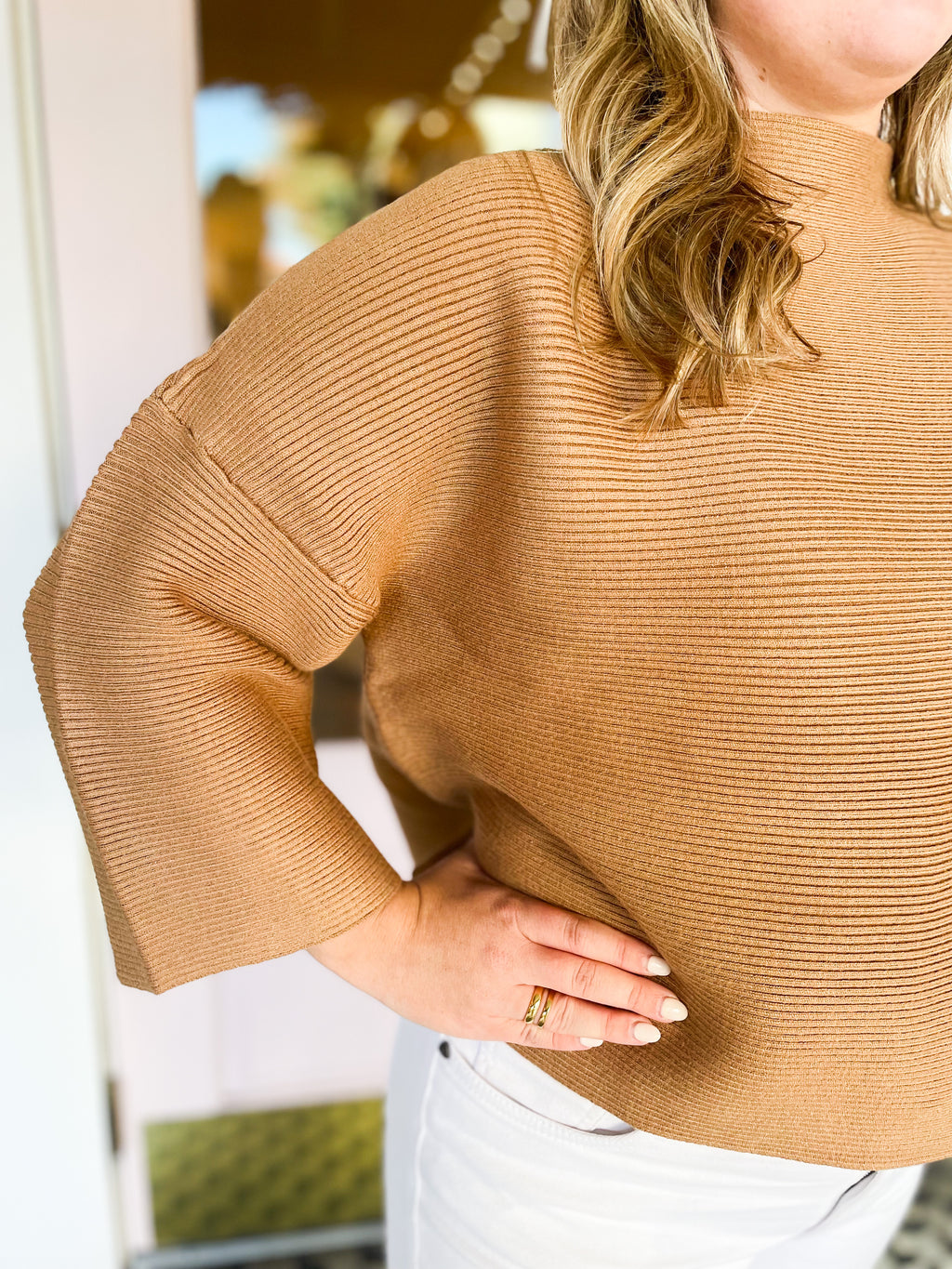 Luna Top | Camel