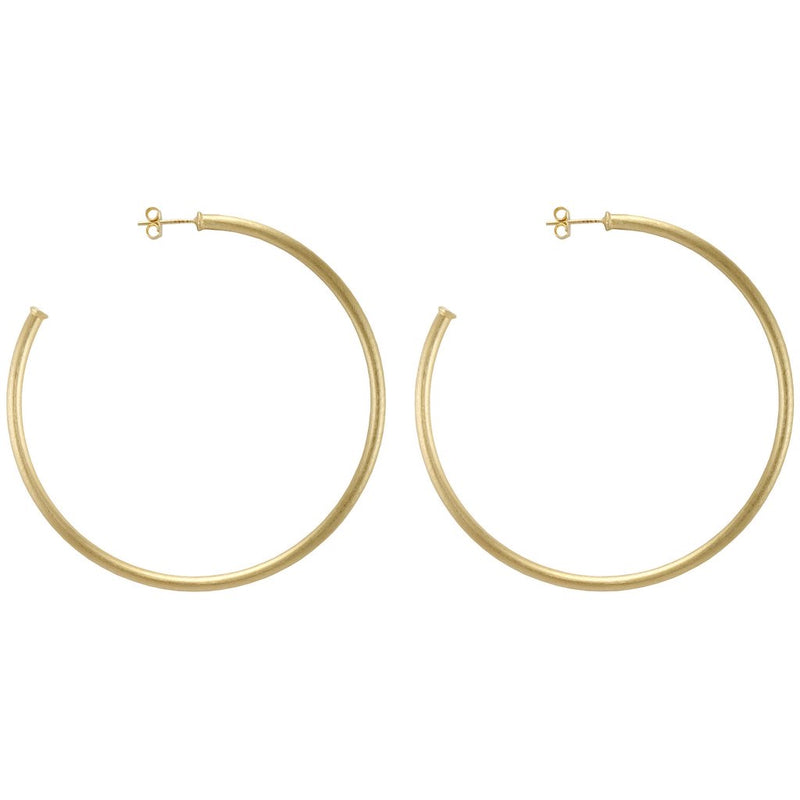 Stella Hoop Earrings | Gold