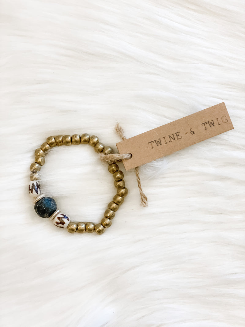 Twine & Twig Single Bracelet | Midnight