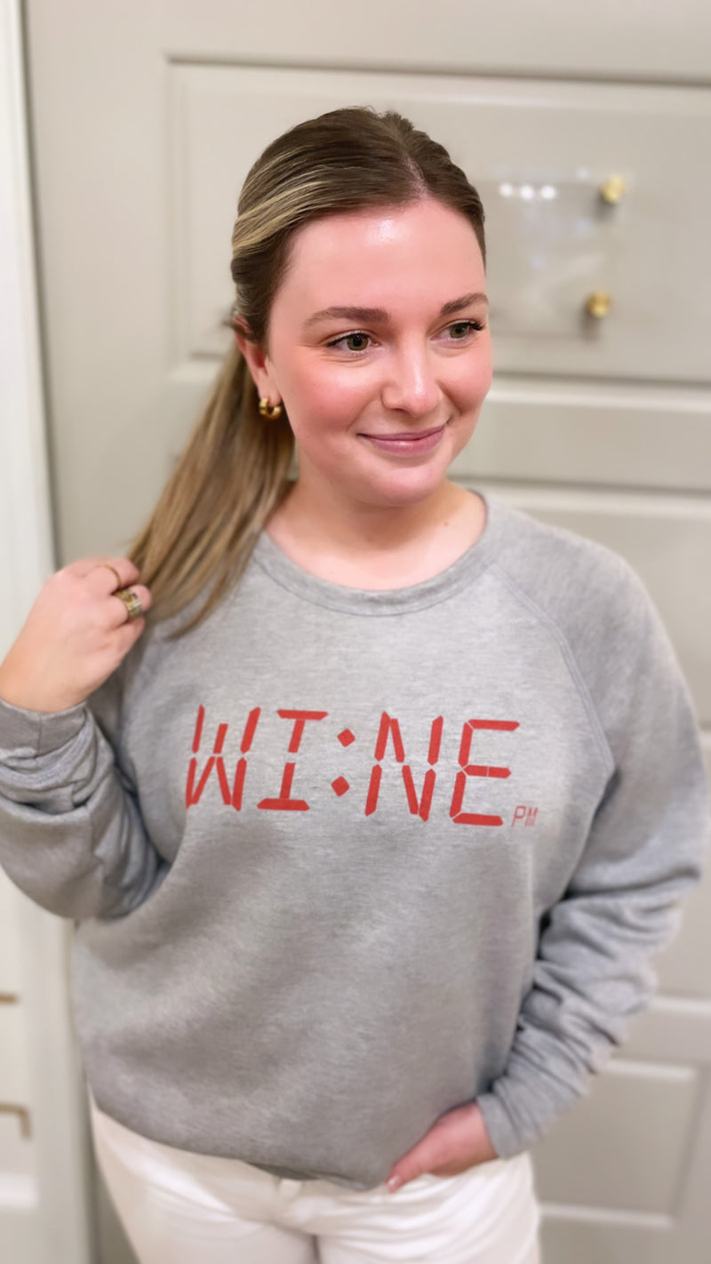 Wine Time Sweatshirt
