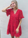 Willow Dress | Red