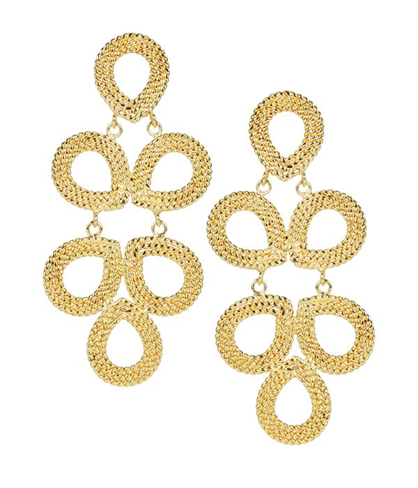 Ginger Earrings - Gold