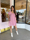 Annalynne Mini Dress | Blush