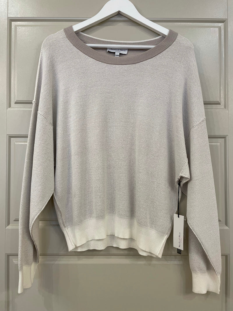 Steph Reversible Sweater | Taupe