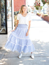 Izzy Skirt Dress | Riviera Gingham