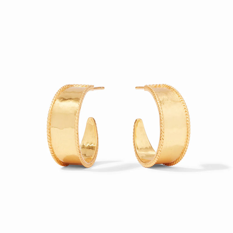 Savoy Hoop Earrings | Small