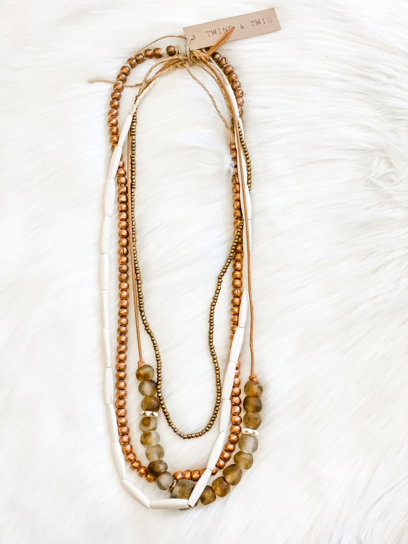 Twine + Twig Layer Necklace Set