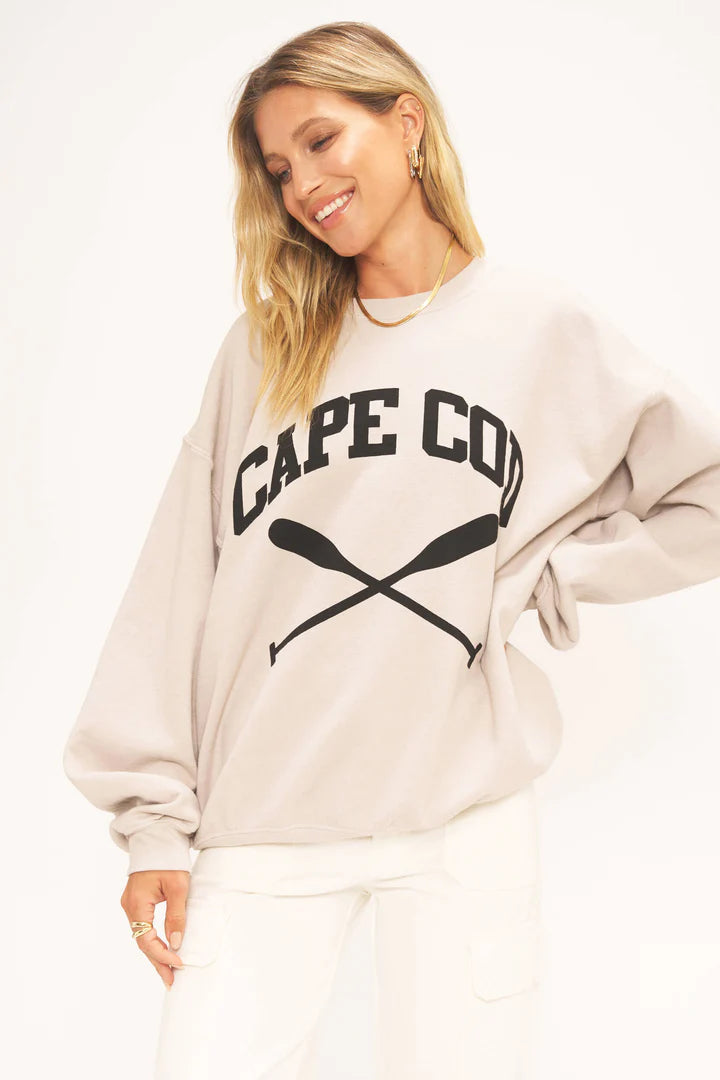 Cape Cod Oversized Sweatshirt | Raw Linen
