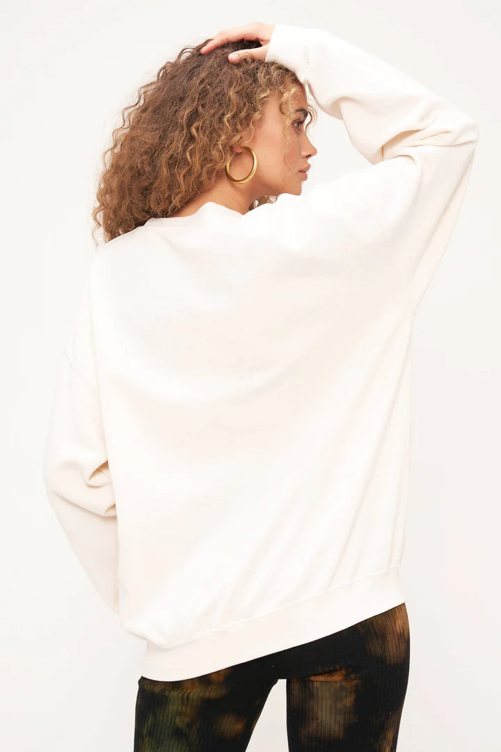 Cozy oversized sweatshirt best sale