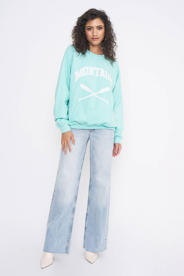 Montauk Sweatshirt | Aruba Blue