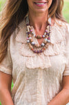 T&T Layered Classic Necklace | Lavender