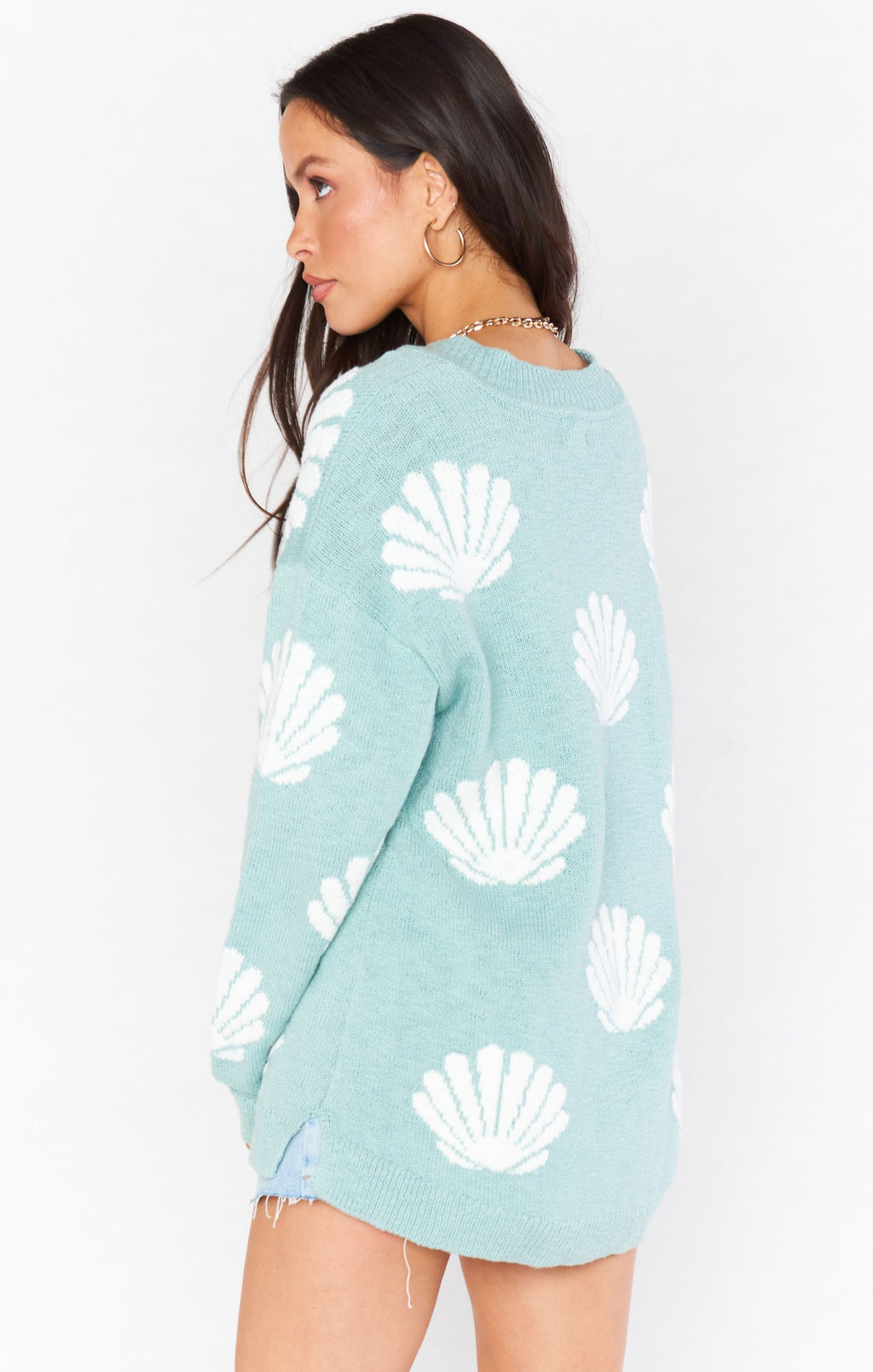 Gilligan Sweater | Tossed Seashell Knit