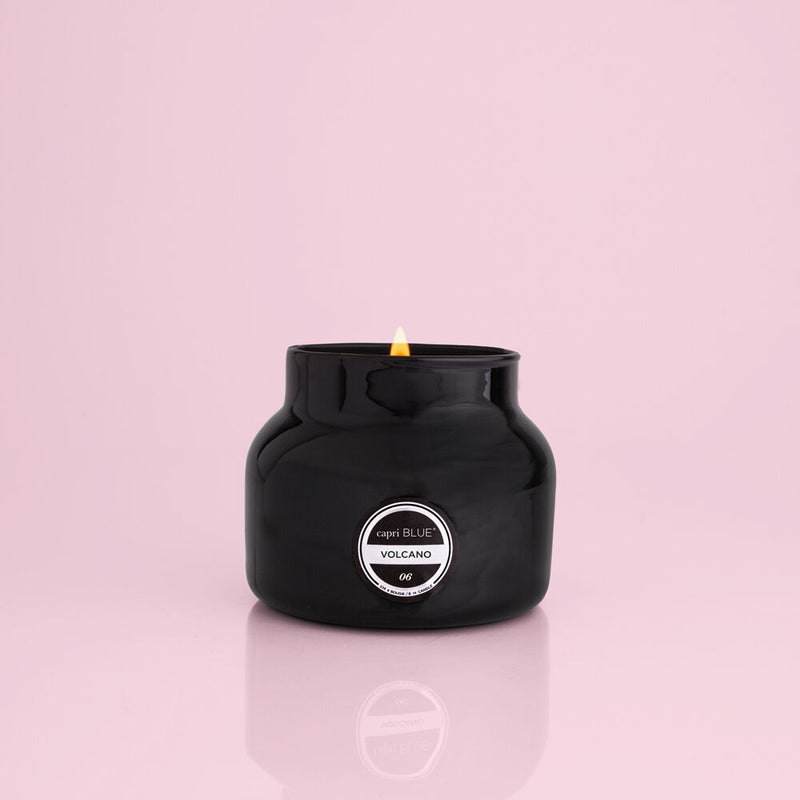 Volcano Black Petite Jar Candle 8 oz