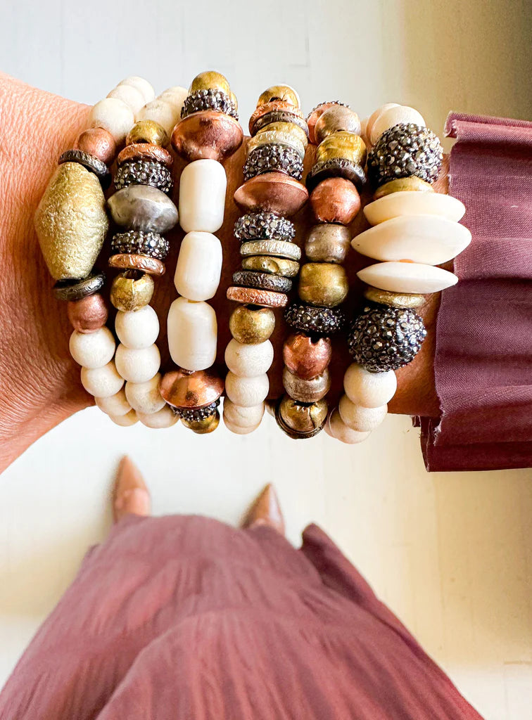 Trio Stack Bracelet Set | Golden Hour